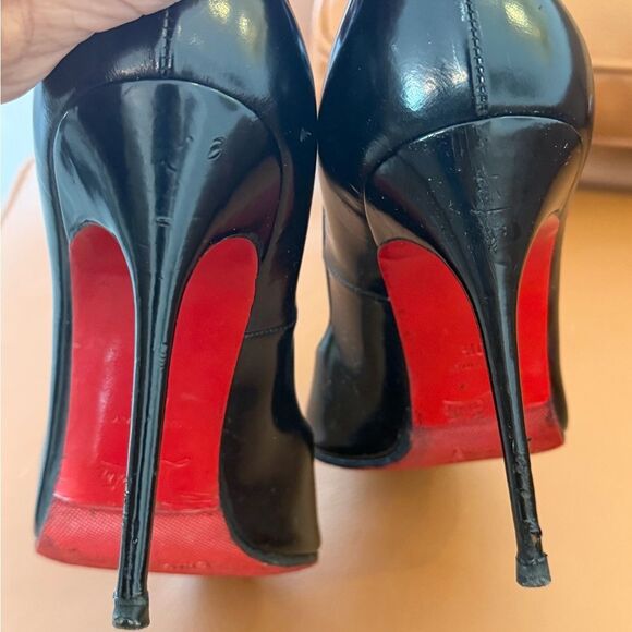 Christian Louboutin Shoes - Christian Louboutin Black and Red Stiletto Heels